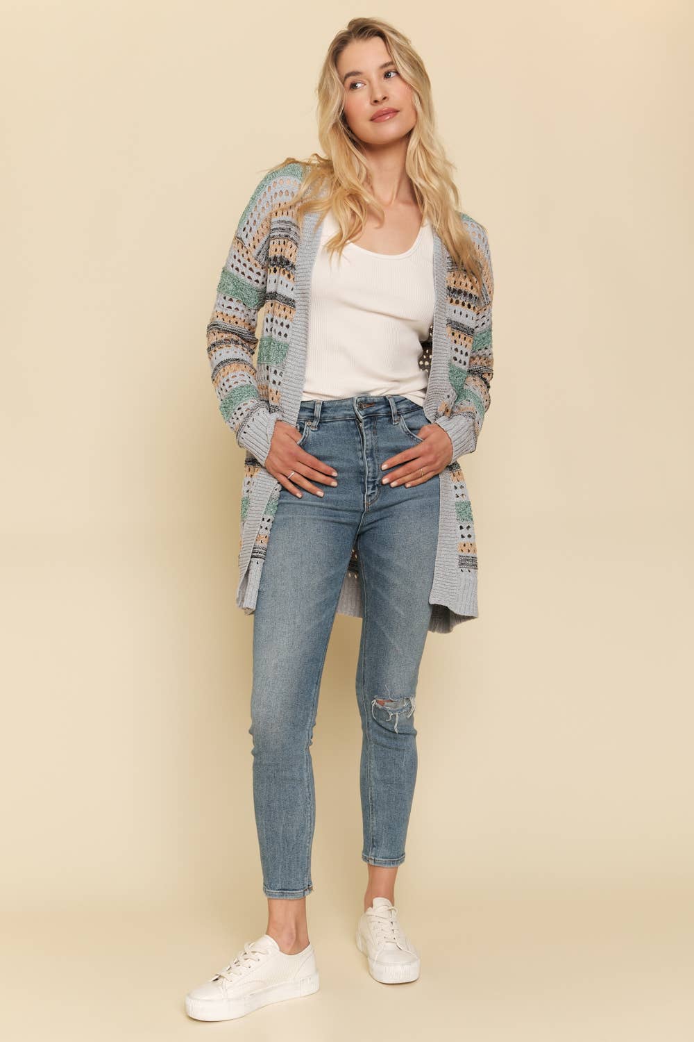 Mystree - Mix Weaved Cardigan view 5