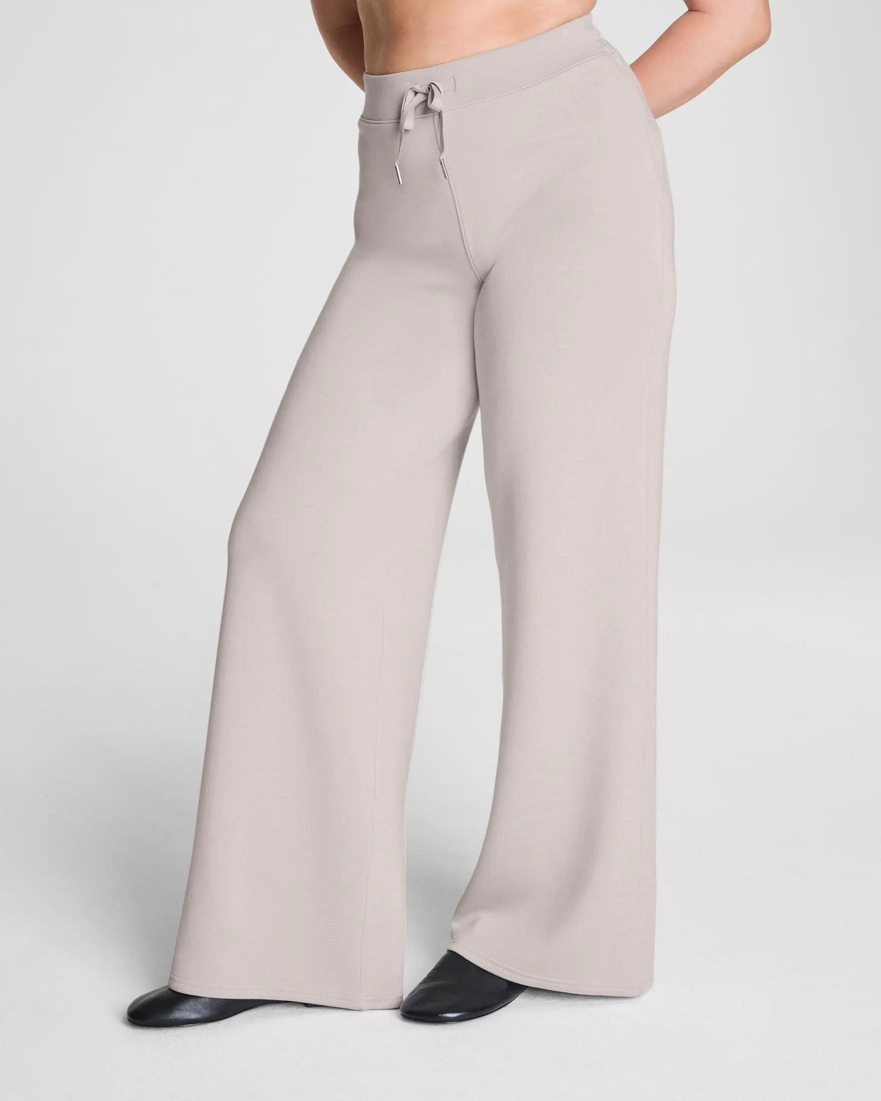 SPANX Wide Leg Pant - French Grey
