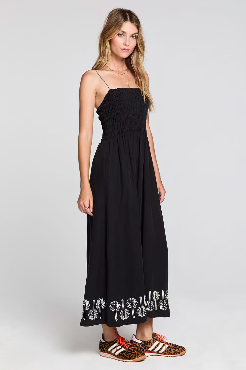 Saltwater Luxe Jackstin Midi Dress - Black view 4