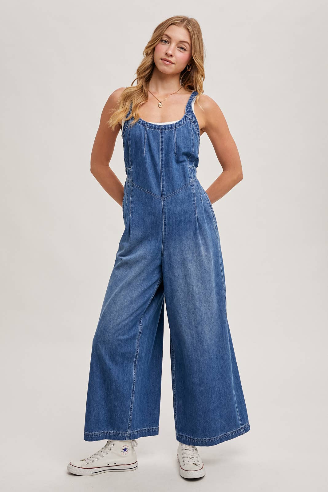 Bluivy Denim Overall Jumpsuit view 9