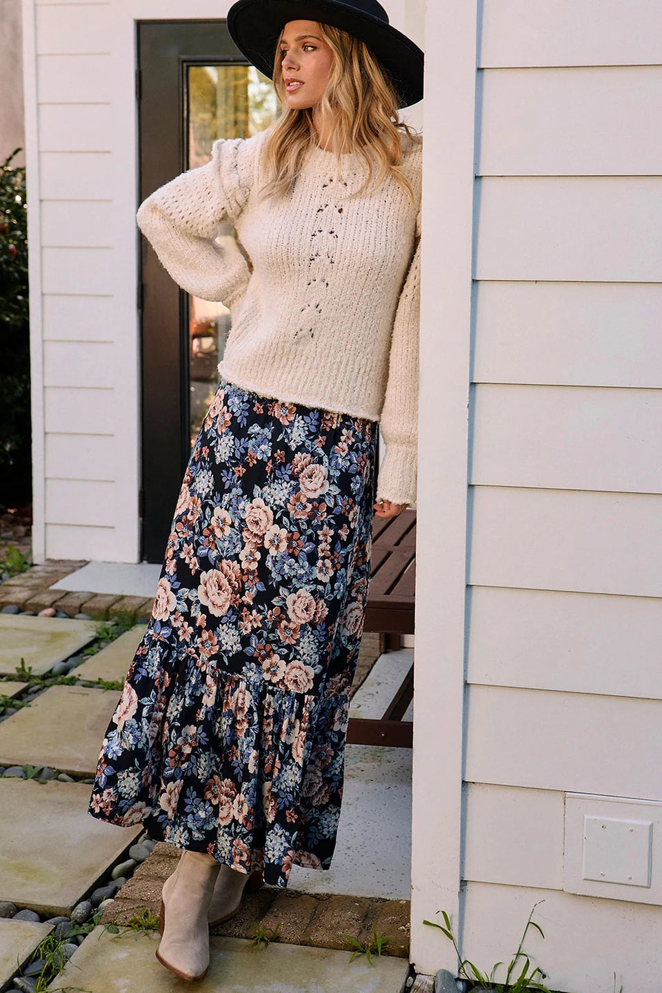 Saltwater Luxe Maud Midi Skirt view 5