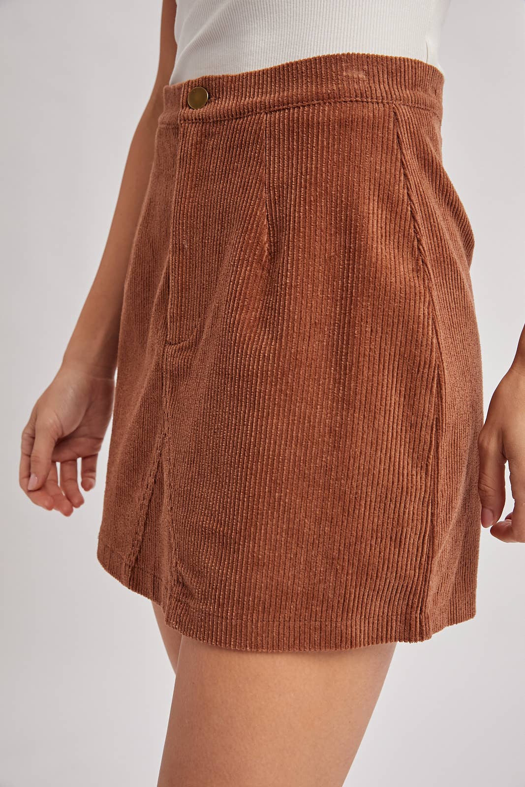 The Charm of a Knit-and-Skirt Combination