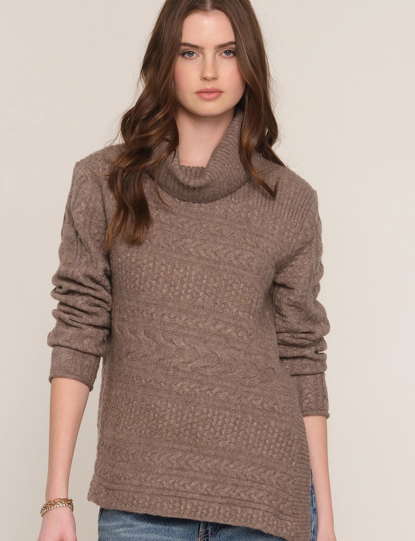 Heartloom Zadie Sweater - Mink