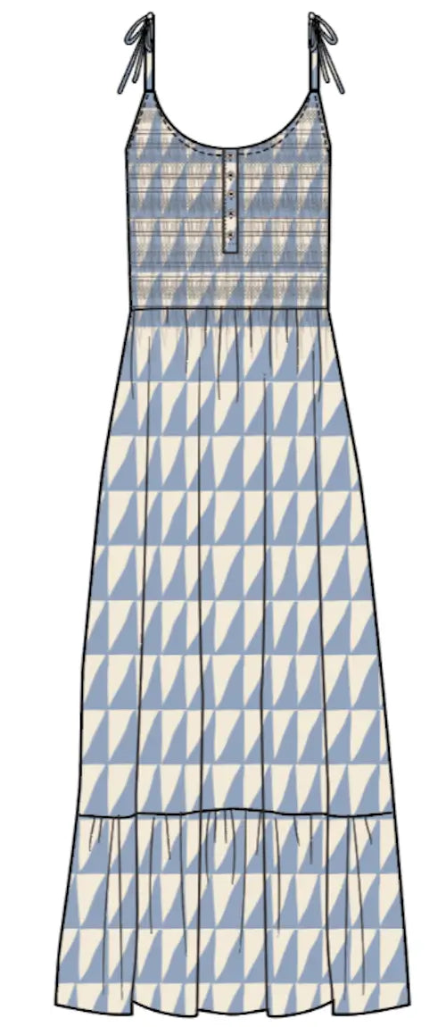 Marine Layer Carmen Smocked Dress