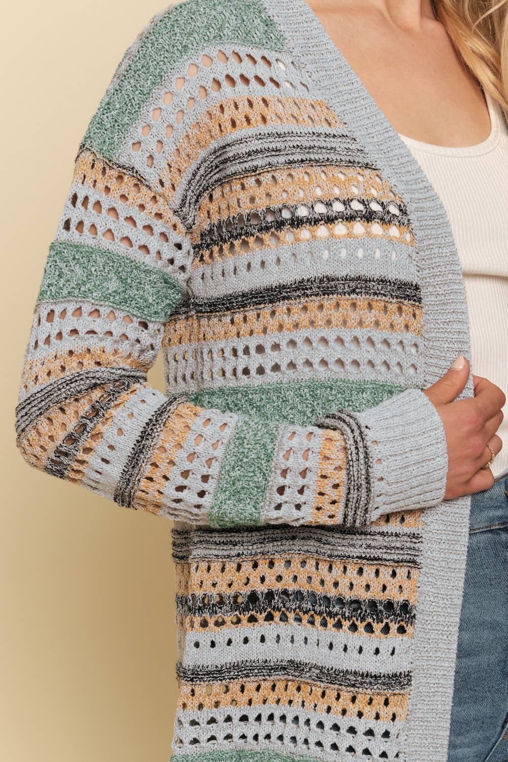 Mystree - Mix Weaved Cardigan view 6