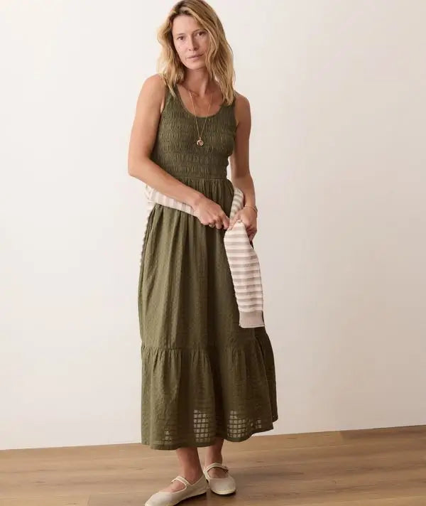Marine Layer Tessa Midi Dress view 4