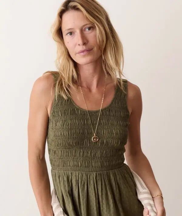 Marine Layer Tessa Midi Dress view 3