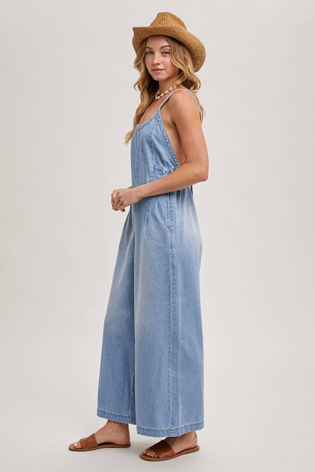 Bluivy Denim Overall Jumpsuit view 4