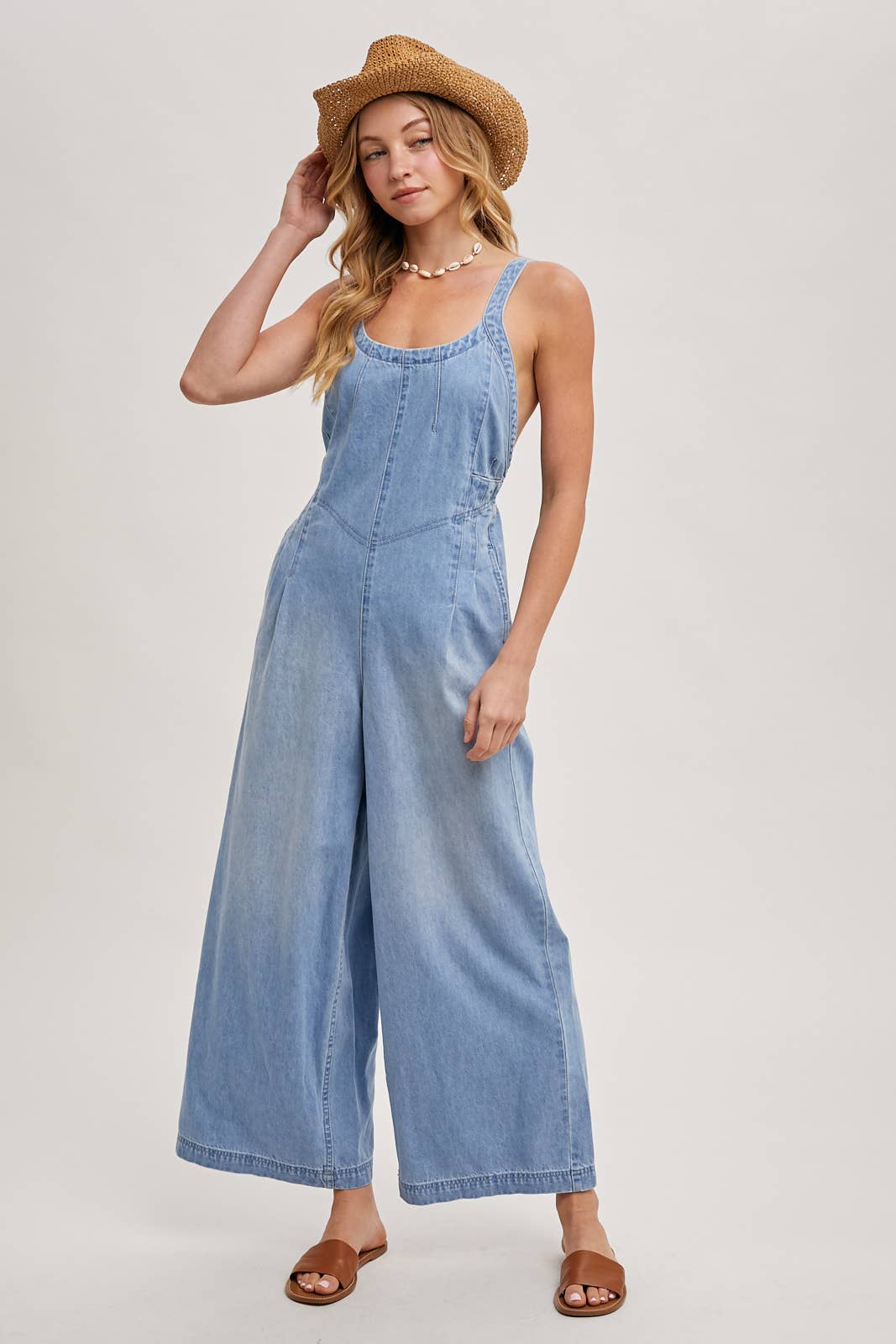 Bluivy Denim Overall Jumpsuit view 3