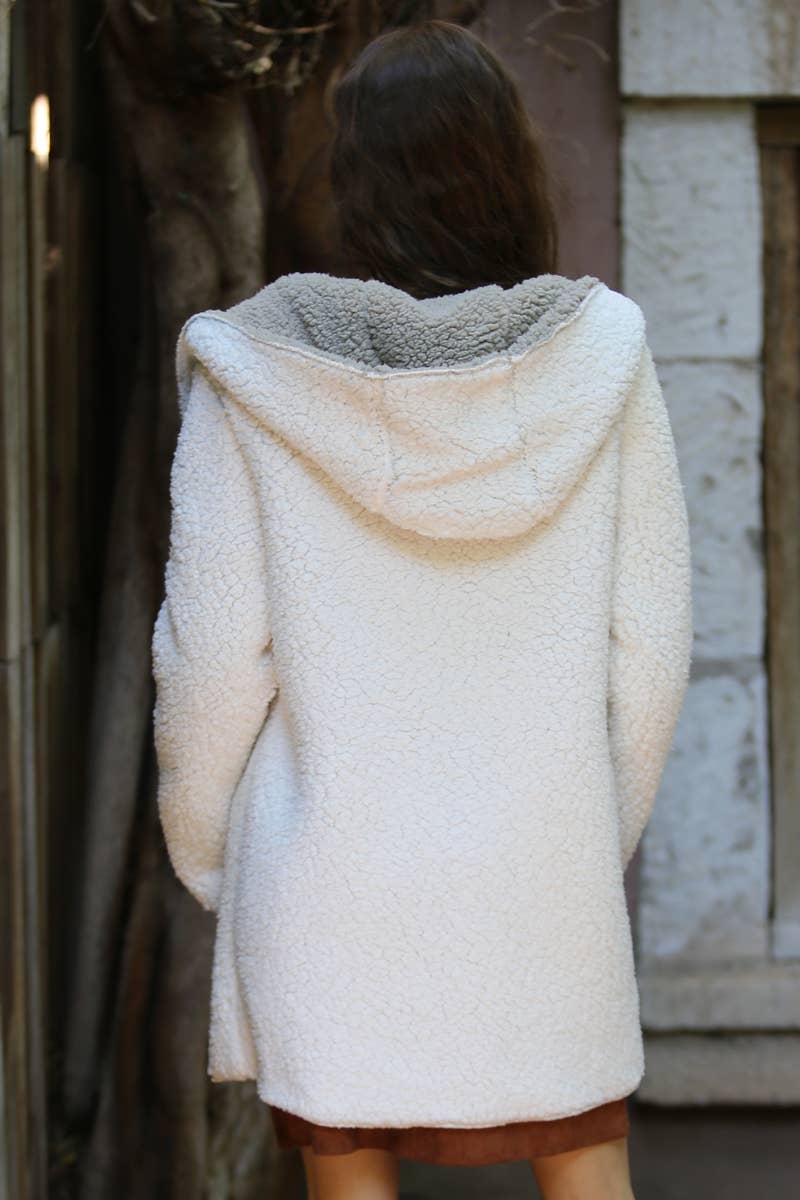ANGIE Reversible Wobby Jacket with Pockets view 3