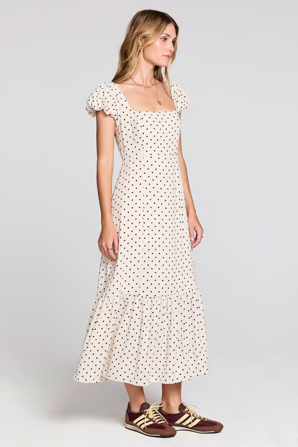 Saltwater Luxe Junniper Midi Dress - Natural view 4