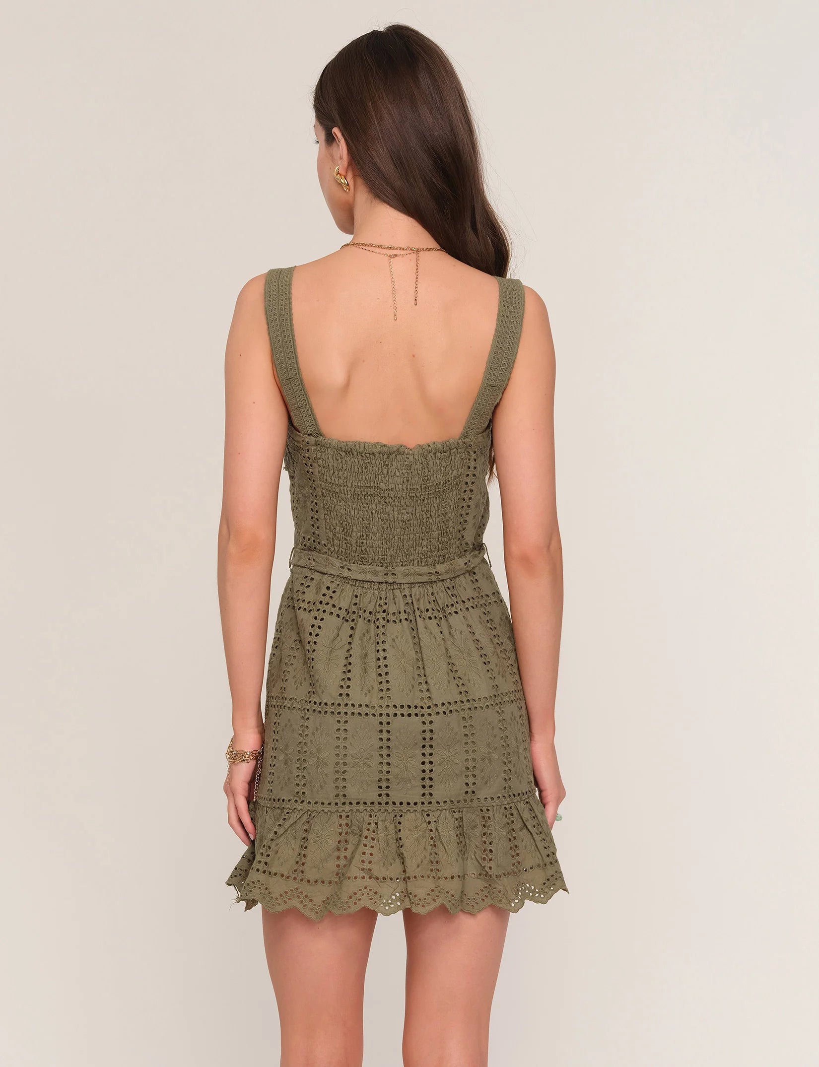 Heartloom Meredith Romper - Olive view 3